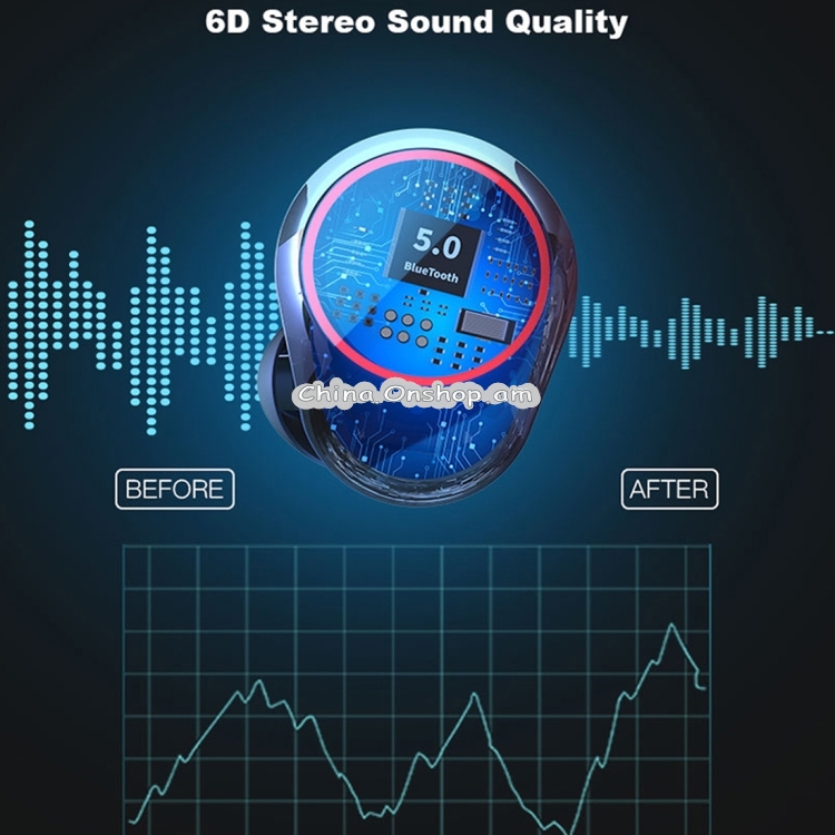 Ջրակայուն անլար ականջակալ HAMTOD G02 Pro