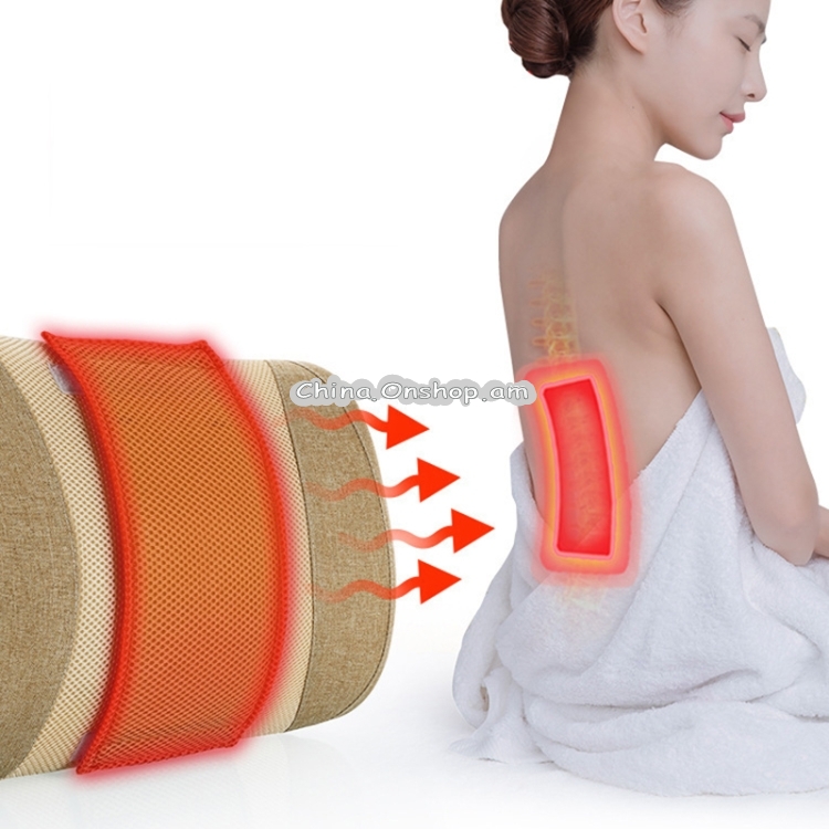 Heating Pulse Acupuncture Waist Massager Multifunctional Household Lumbar Disc Automatic Traction Device