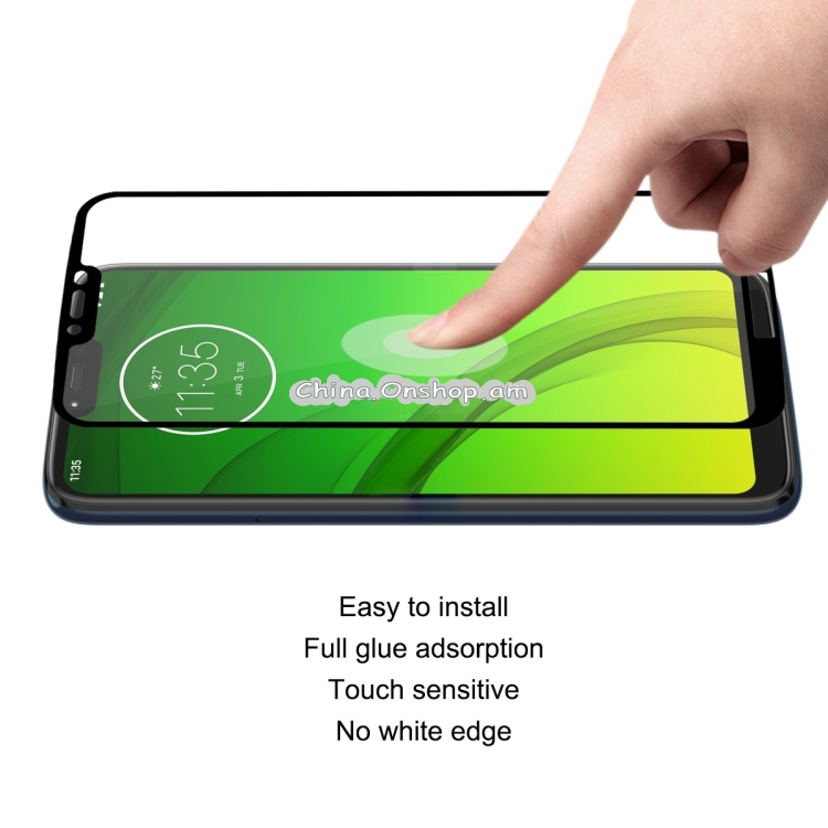 2 PCS ENKAY Hat-Prince 0.1mm Full Screen Cover Flexible Glass Tempered Protective Film for Motorola Moto G7
