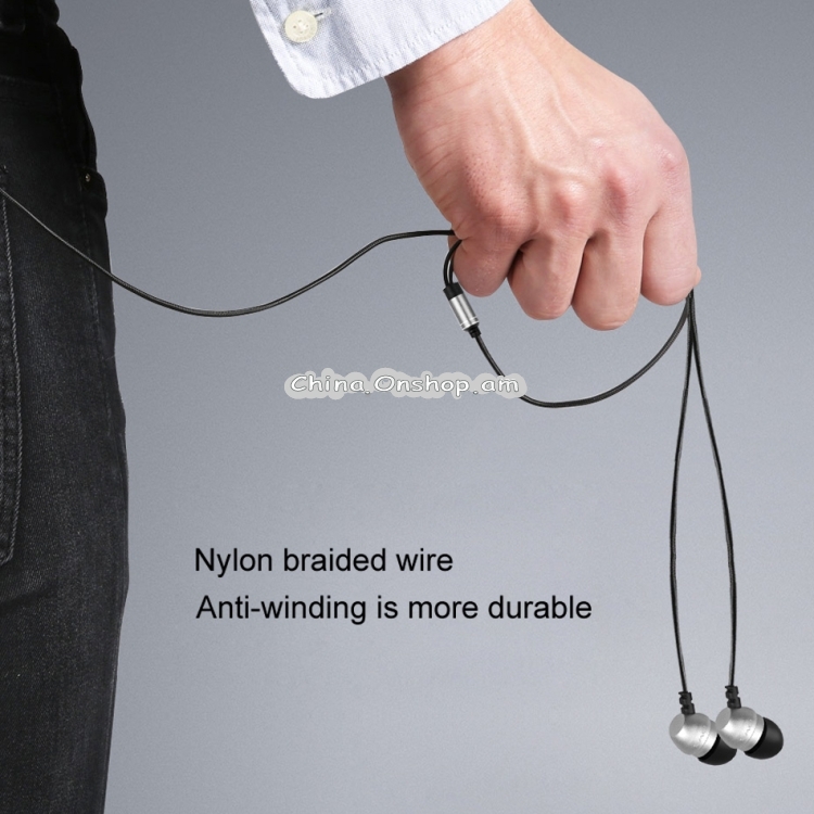 awei ES-Q8 Nylon Weave In-ear Earphone