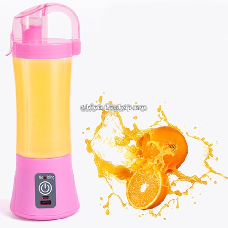 Juicer Cup Electric Mixer Bottle USB Rechargeable Blender, Capacity:380ml