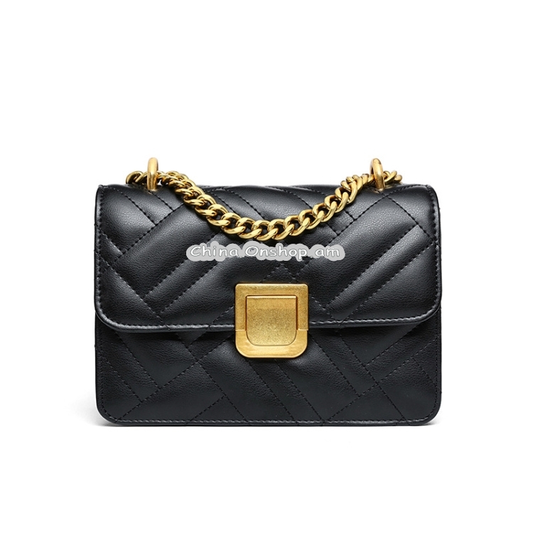 7472 All-Match Messenger Chain Bag Single Shoulder Small Square Bag