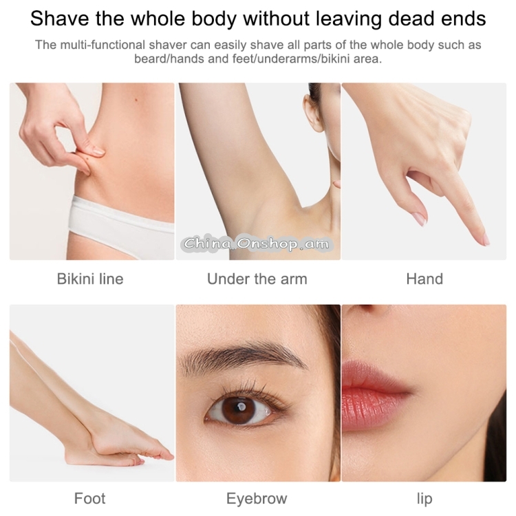 Original Xiaomi Youpin Wellskin Multi-function Eyebrow Shaver Removal Trimmer
