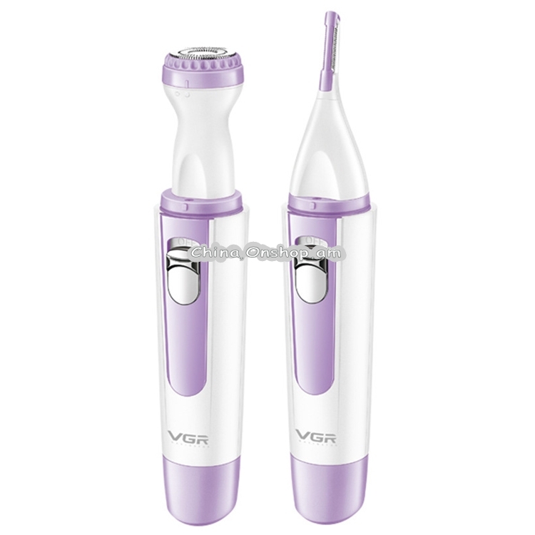 VGR V-701 2 in 1 Home Ladies Shaving Eyebrow Trimming with Base