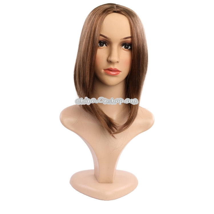 Ladies Short Hair Bobo Head Synthetic Hair Cover