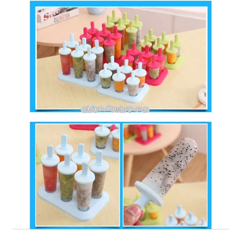 Summer DIY Creative Ice Making Box Popsicle Ice Cream Mould