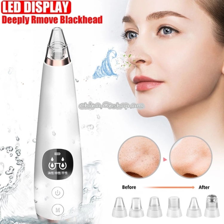 Blackhead Remover Pore Deep Cleaner Vacuum Acne Pimple Removal Vacuum Face Beauty Skin Care Tool Dermabrasion Machine
