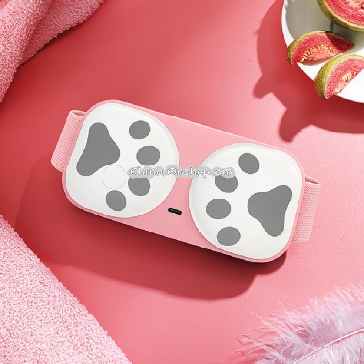 Intelligent USB Rechargeable Warming Uterus Waist Belt Massage Vibration And Hot Compress Waist Protector