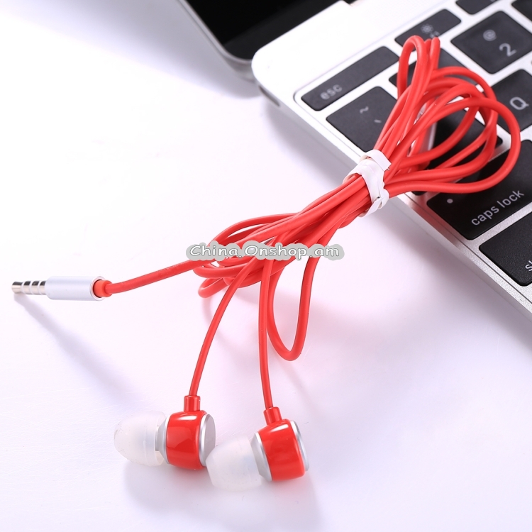 ALEXPRO E110i 1.2m In-Ear Bass Stereo Wired Control Earphones with Mic