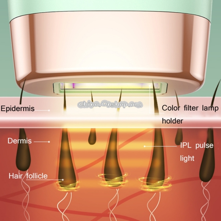 Home Laser Hair Removal Apparatus Mini Portable Photon Skin Rejuvenation Hair Removal Apparatus,