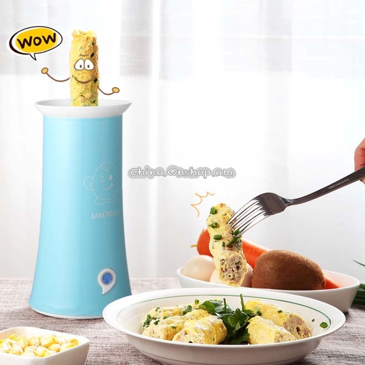 SANXINGKEJI Household Multifunctional Egg Cup Boiled Egg Roll Machine,