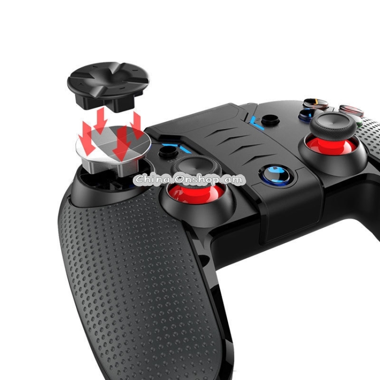 9115 Bluetooth 4.0 Mobile Game Controller With Stretchable Phone Holder&Backlit Button, Compatible With IOS And Android System