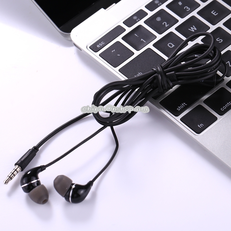 ALEXPRO E100i 1.2m In-Ear Extra Bass Stereo Wired Control Earphones with Mic