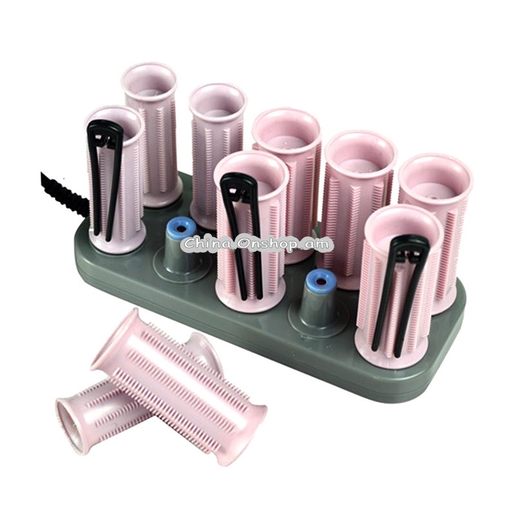 10 PCS/Set Curling Irons Electric Roll Hair Tube Heated Roller Hair Curly Styling Stick
