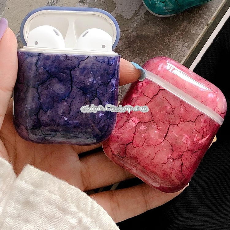 Seaweed Pattern Shockproof TPU Protective Case for Apple AirPods 1/2