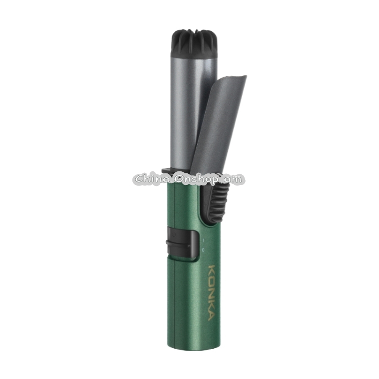 KONKA KG-T06(WE) Home Multifunction Hair Curling Iron + Straight Hair Comb Set