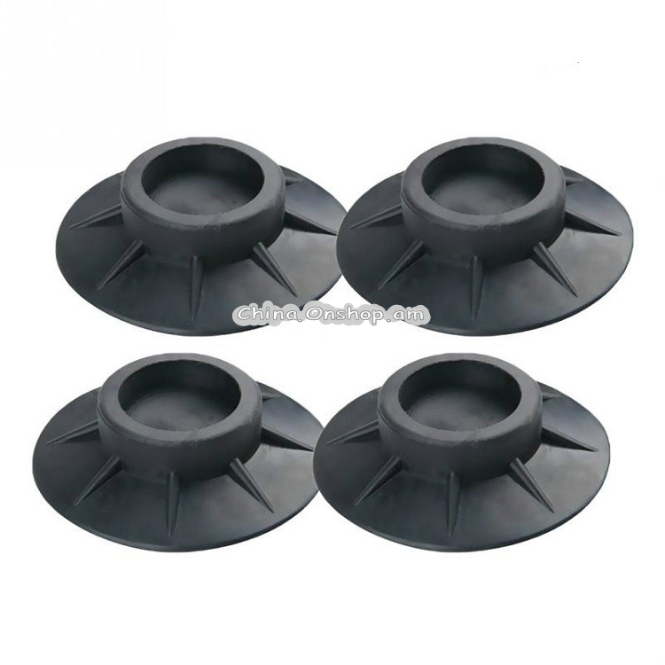 Suction Cups Non-slip Anti-vibration Drum Washing Machine Rubber Feet Pad