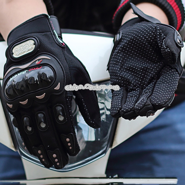 PRO-BIKER Motorcycle Full Finger Gloves Outdoor Cycling Locomotive Anti-Fall Gloves