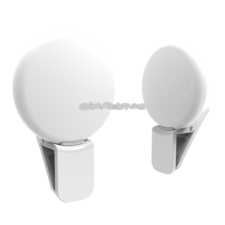 RK17 Mini and Portable Live Show Beauty Artifact 3 Levels of Brightness Warm and White Light Fill Light with 9 LED Light
