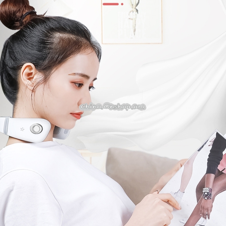 Charging Multi-function Intelligent Cervical Spine Physiotherapy Instrument Electromagnetic Shock Pulse Neck and Shoulder Massager