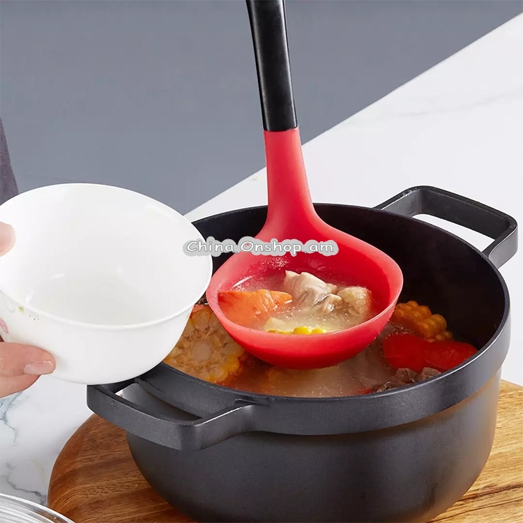 Original Xiaomi Youpin KL0100502 Kalar High Temperature Resistance Stainless Steel Silicone Soup Spoon