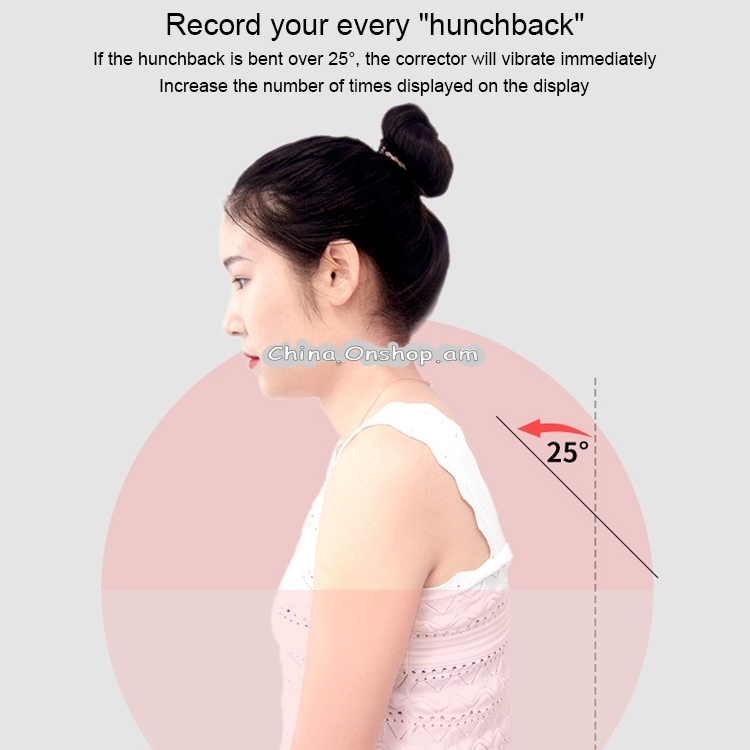 Intelligent Induction Type Correction Strap Vibration Reminding Anti-hunchback Orthosis