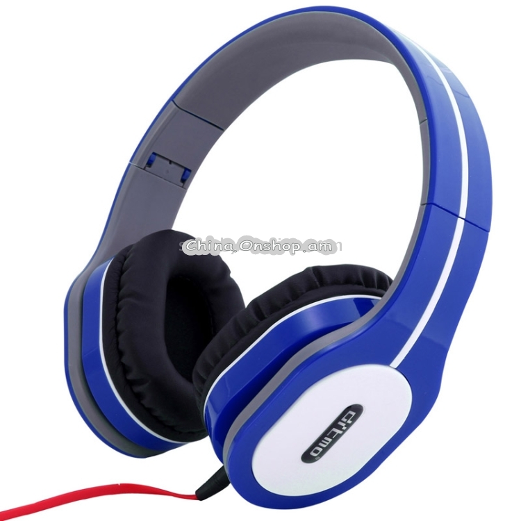 Ditmo DM-2560 Foldable Stereo Noise Canceling Headphone with Standard 3.5mm Headphone Jack for iPod / MP3 Player / Mobile Phones / Other Devices, Cord Length:1.2m, DM-2560
