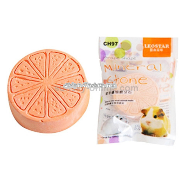Pet Fruit Type Calcium Stone Hamsters Rabbits Small Pets Teeth Grinding Stones Pets Training Tools