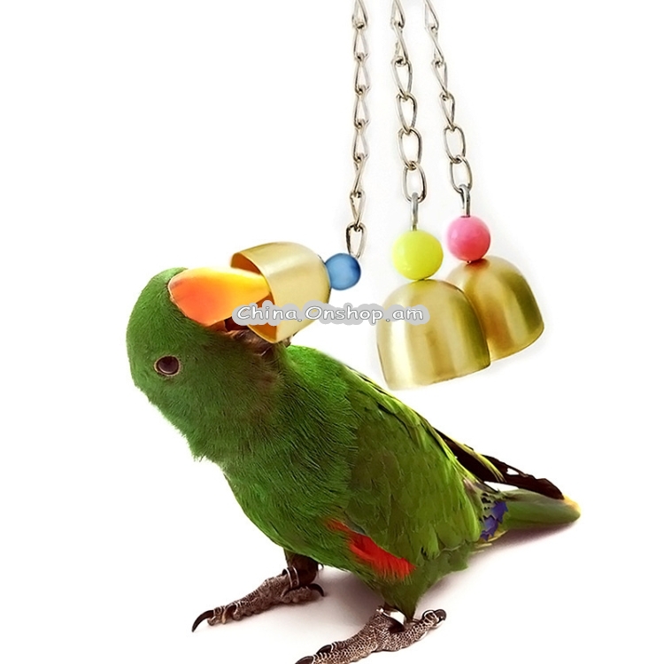 Creative Pet Supplies Parrot Copper Bell Toy Lead Time: 1~3 Days