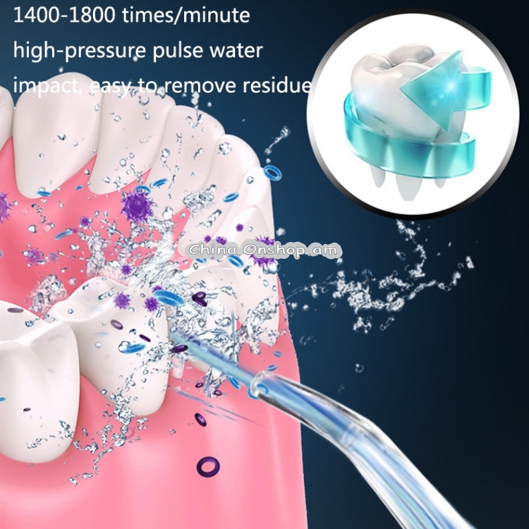 6886 Dental Flusher Water Dental Floss Portable Household Teeth Oral Cleaning Dental Scaler