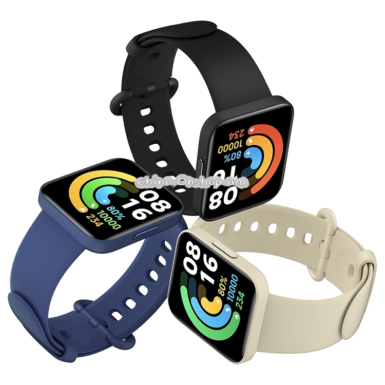 Original Xiaomi Redmi Watch 2, 1.6 inch AMOLED Screen 5 ATM Waterproof, Support Heart Rate Monitor / GPS