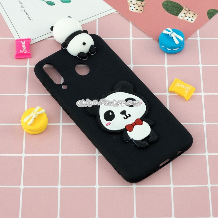 For Galaxy A30 3D Cartoon Pattern Shockproof TPU Protective Case