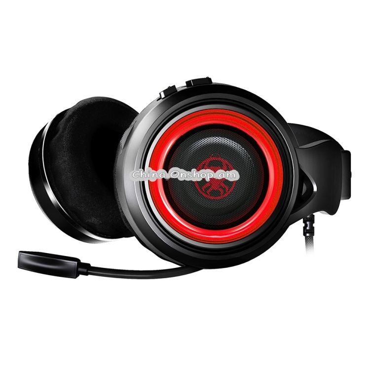 PLEXTONE G600 GameDAC Gaming Headphone Stereo PC Headset Wired USB Gamer Headphones with Mic