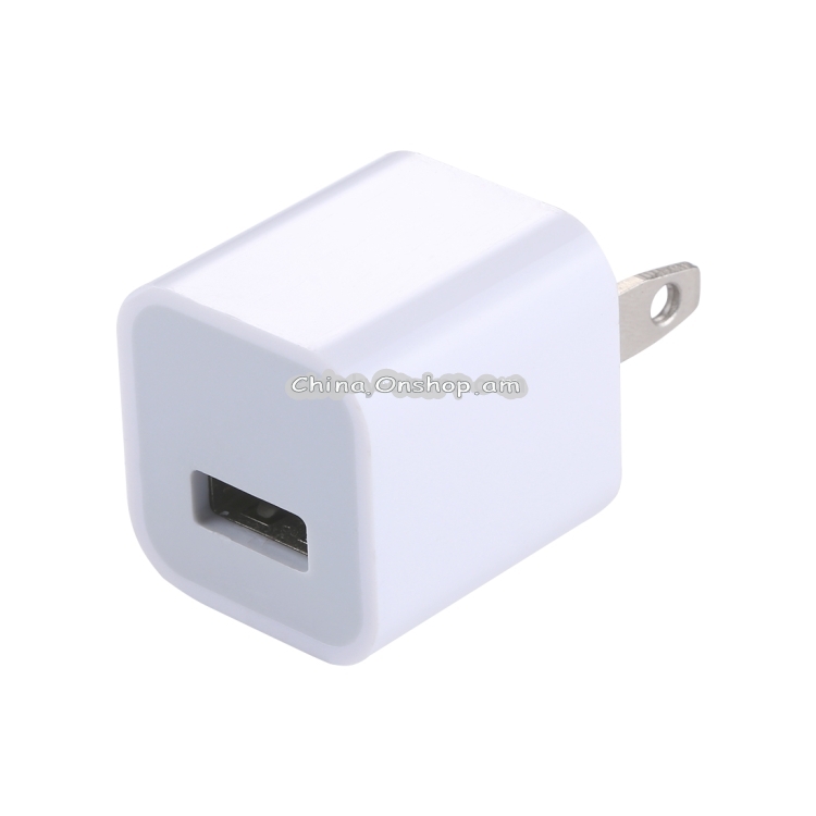 High Quality 5V / 1A US Socket USB Charger Adapter