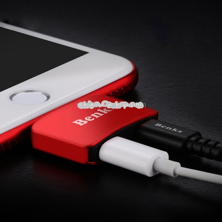 Benks U29 For iPhone 8 & 8 Plus,iPhone 7 & 7 Plus 8 Pin Male to 8 Pin Female Charger & 8 Pin Female Audio Adapter