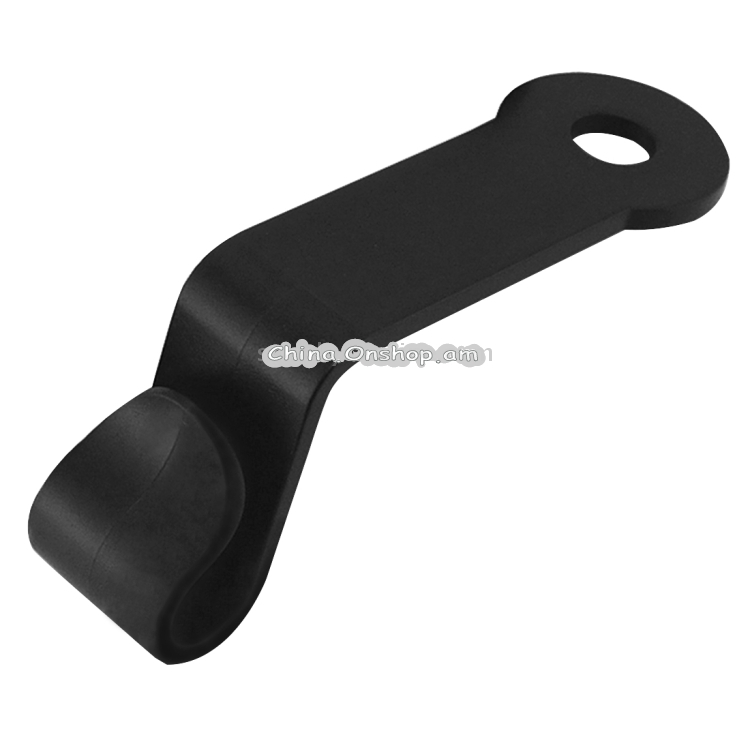 2 PCS 3R 1.5kg Load Capacity Car Backseat Convenient Sundries Hook for Holding Plastic Bag Backbag