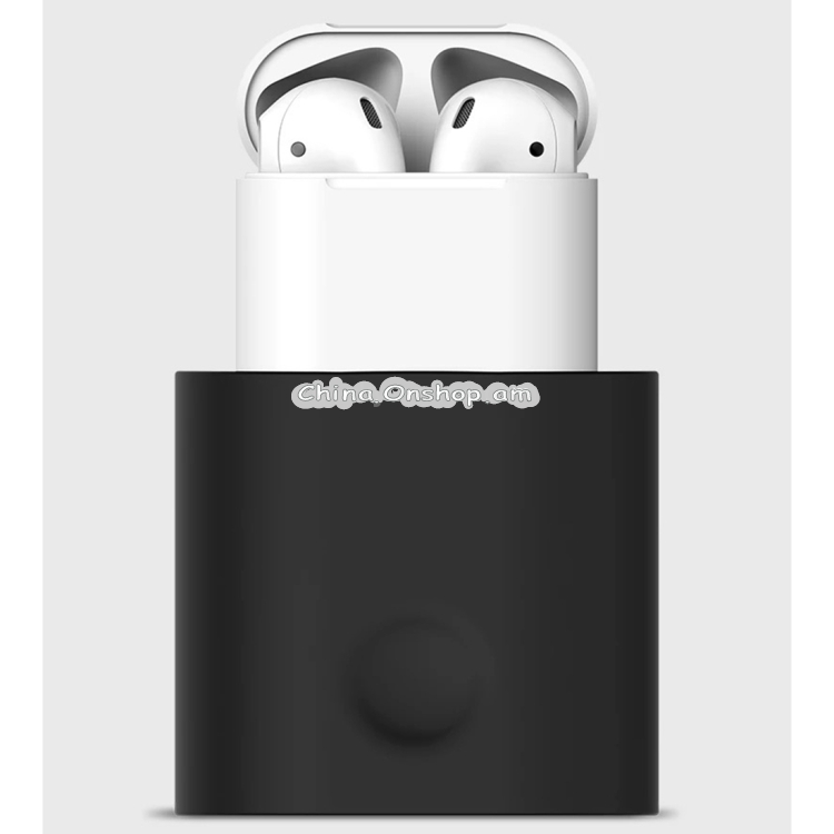 Bluetooth Earphone Charging Bracket Retro Silicone Charging Bracket Multi-function Charging Bracket for Airpods