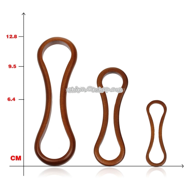 SamDi Rubber Wood Wooden Cable Winder, Length: 12.6cm