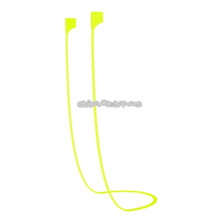 TOTUDESIGN Popular Series Wireless Headphones Silicone Magnetic Absorption Anti-lost Sport Strap for Apple AirPods, Cable Length: 65cm