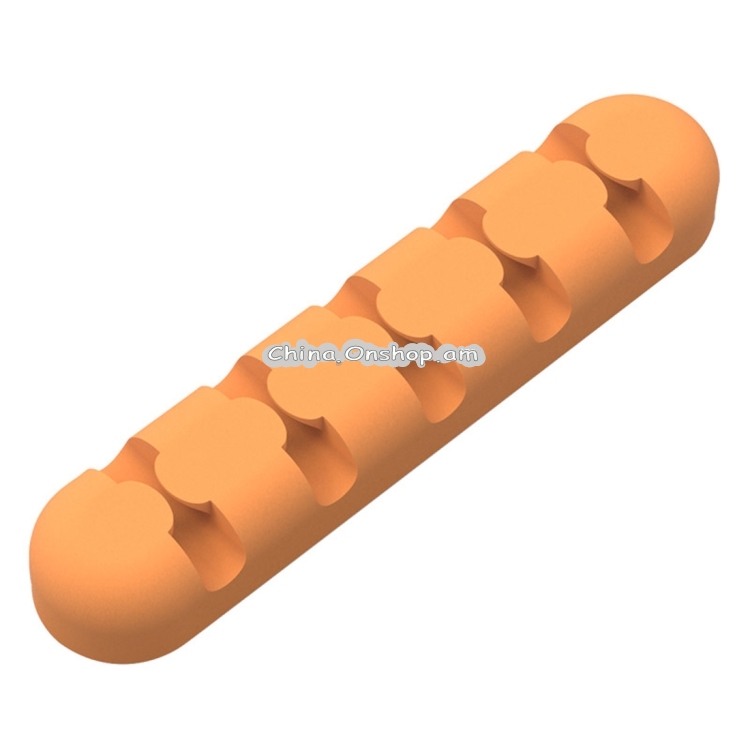 ORICO CBS5 Silicone Material Desktop Cable Manager Winder Fixer, Size: 9.6*2*1.2cm