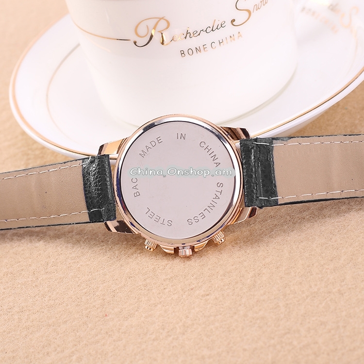 Women and Men Fashion Quartz Watches Leather Sports Casual Watch