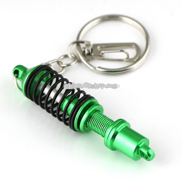 Shock Absorber Keychain Key Ring Holder