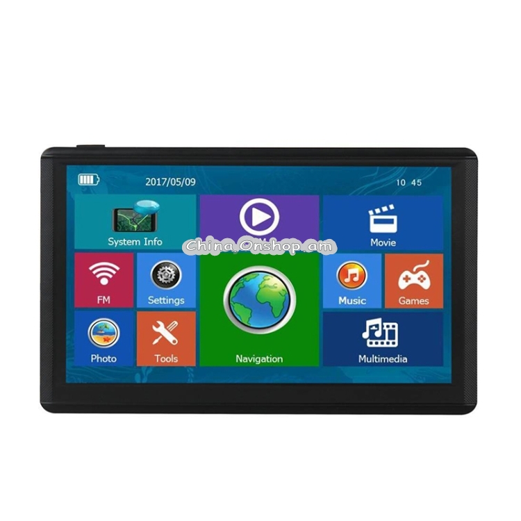 CARRVAS 7.0 inch TFT Touch-screen Car GPS Navigator, MediaTekMT3351, WINCE6.0 OS, Built-in speaker, 128MB+4GB, IGO/ NAVITEL Maps, FM