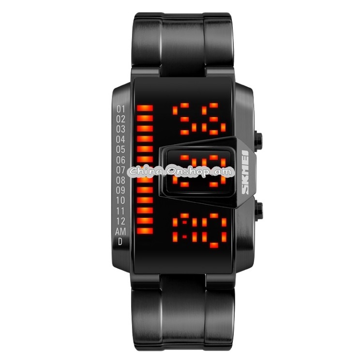 SKMEI 1179 Multifunctional Men Outdoor Sports Noctilucent Waterproof LED Digital Watch