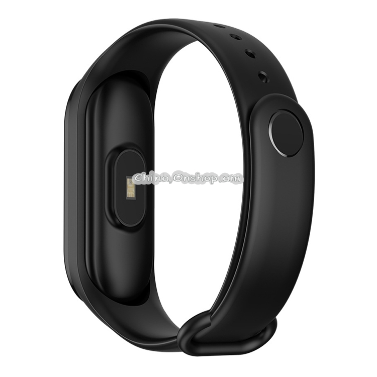 M3 0.96 inches TFT Color Screen Smart Bracelet IP67 Waterproof, Support Call Reminder /Heart Rate Monitoring /Blood Pressure Monitoring /Sleep Monitoring /Weather Forecast (Black)