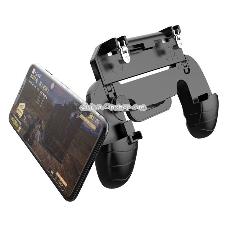 AK16 Multi-function Eating Chicken Gamepad Handle Mobile Game Scoring Tool (White)