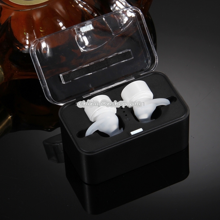 Twins-S08 True Wireless Stereo Bluetooth In-Ear Earphone with Mic, with Mobile Charge Power Box