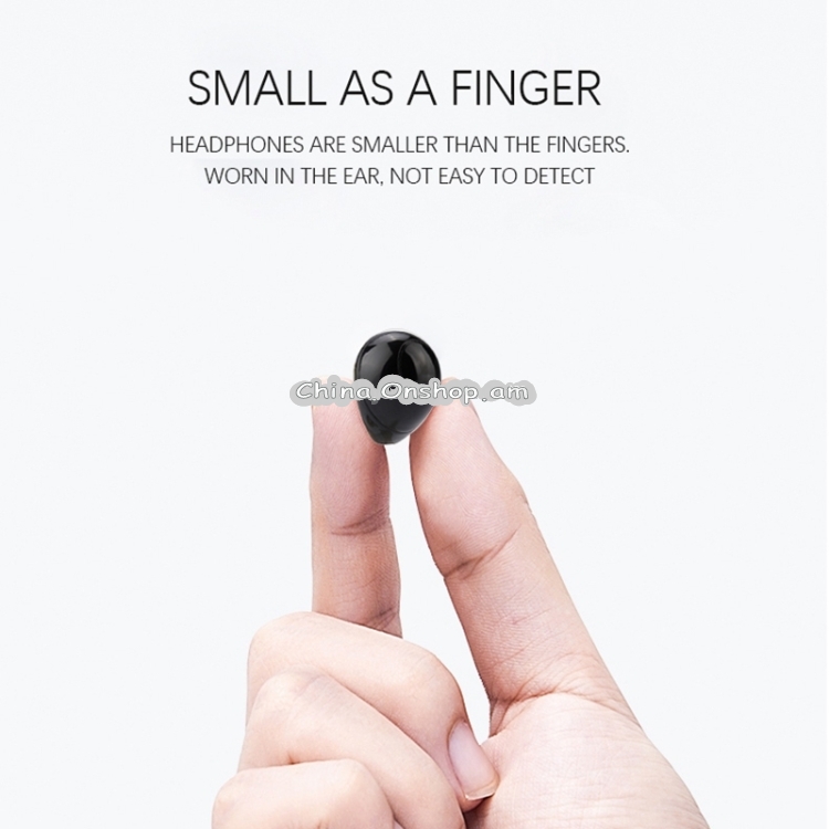 S9 Single Bluetooth 4.2+EDR Earphone with Charging Box