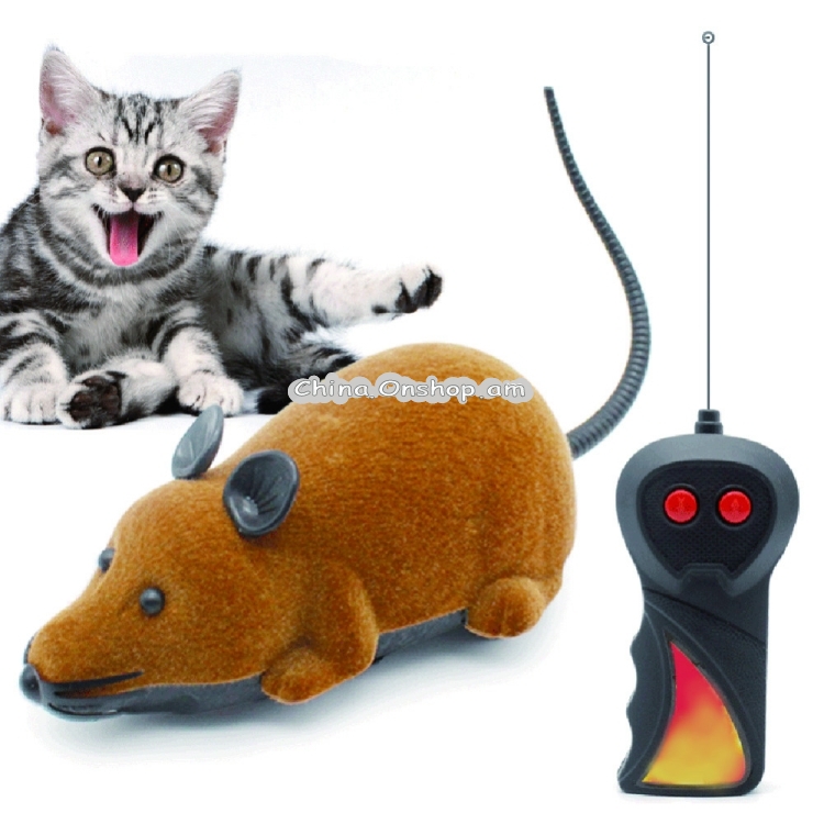 Wireless RC Mice Cat Toys Remote Control False Mouse Novelty RC Cat Funny Toys for Cats