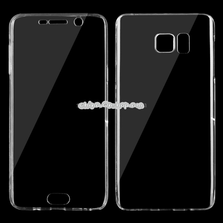 For Galaxy Note 5 / N920 0.75mm Double-sided Ultra-thin Transparent TPU Protective Case (Transparent)